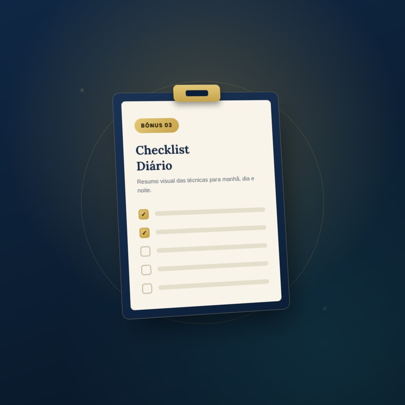 Checklist de Prática Diária